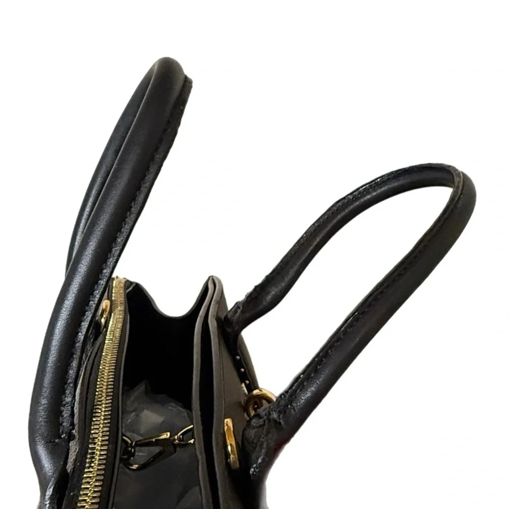 Authentic Louis Vuitton City Steamer MM Limited Edition Black Leather GoldChain